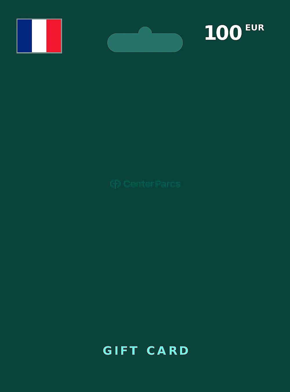 Center Parcs Gift Card 100 EUR FRANCE