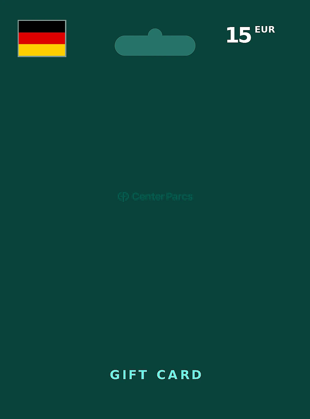 Center Parcs Gift Card 15 EUR GERMANY