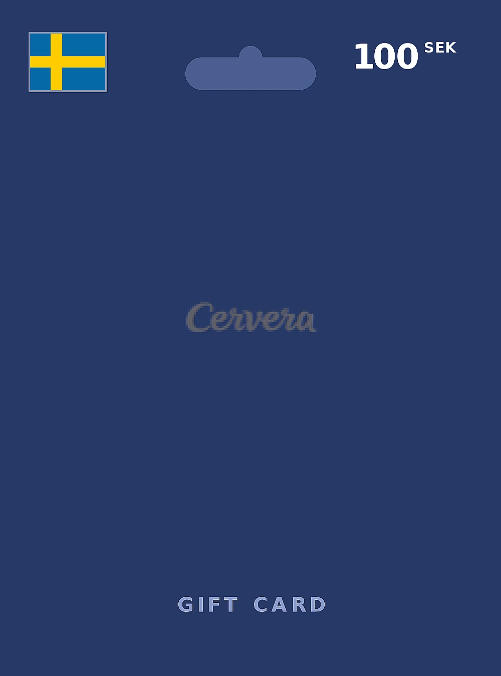 Cervera Gift Card 100 SEK SWEDEN
