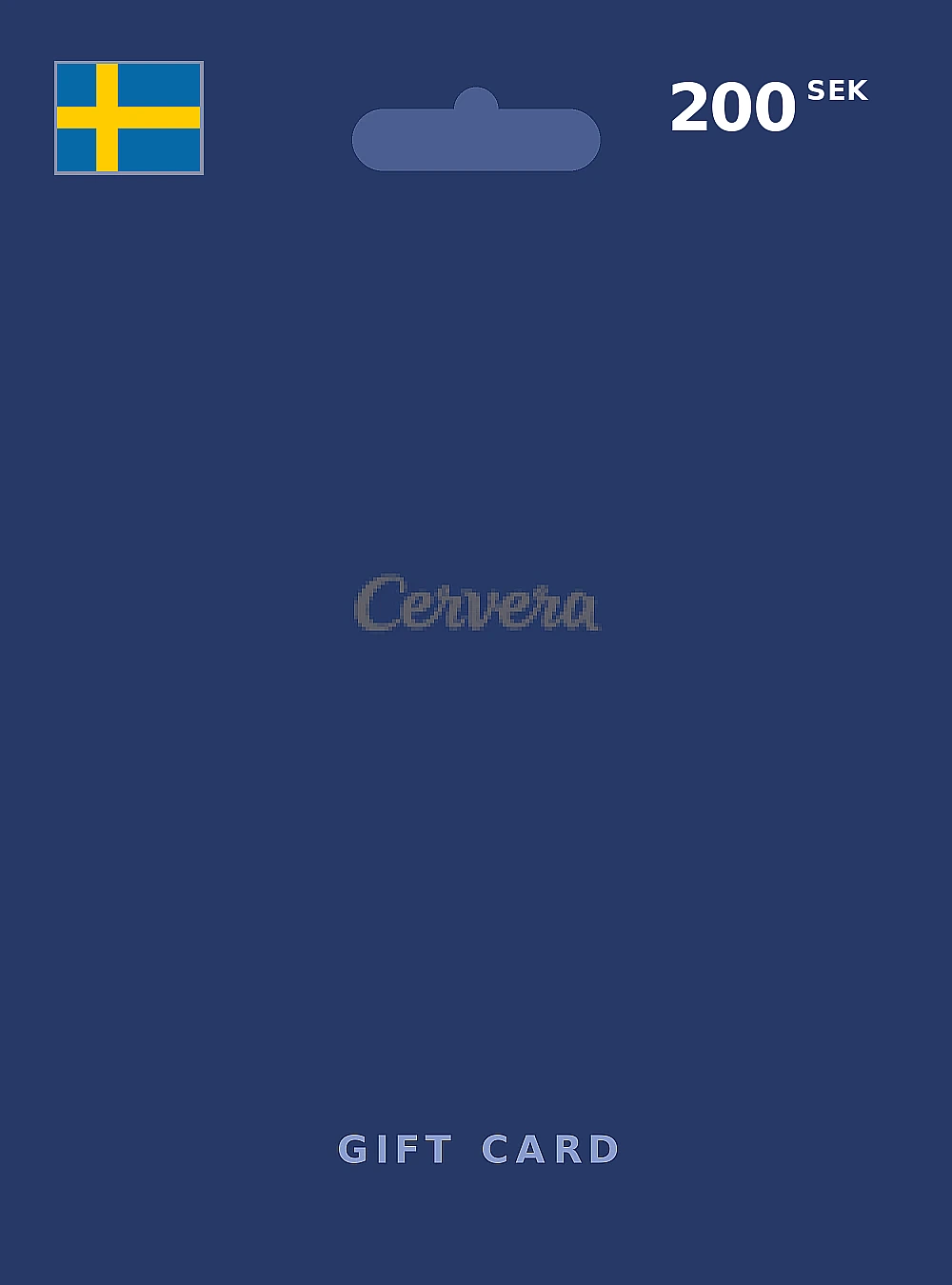 Cervera Gift Card 200 SEK SWEDEN
