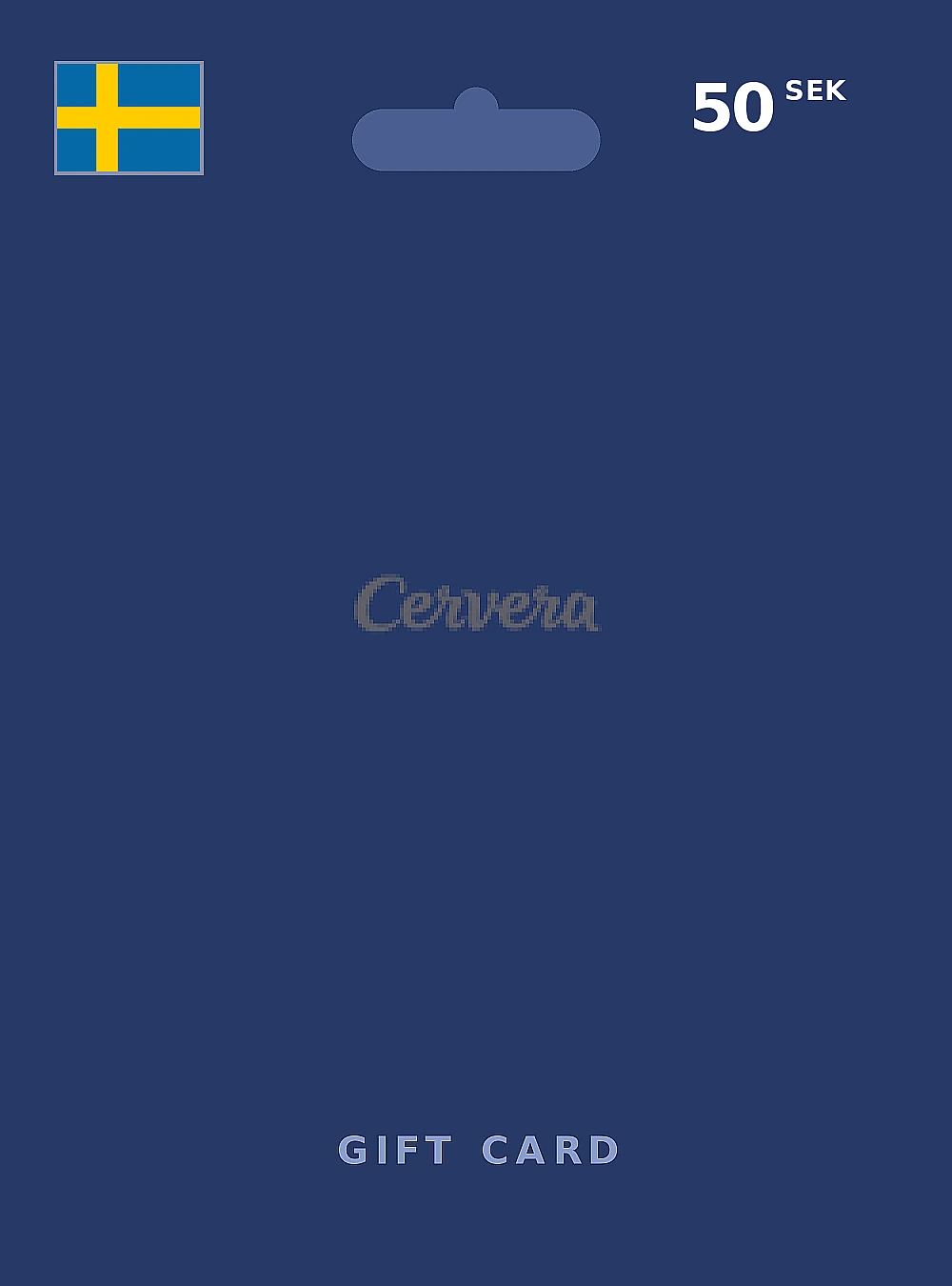 Cervera Gift Card 50 SEK SWEDEN
