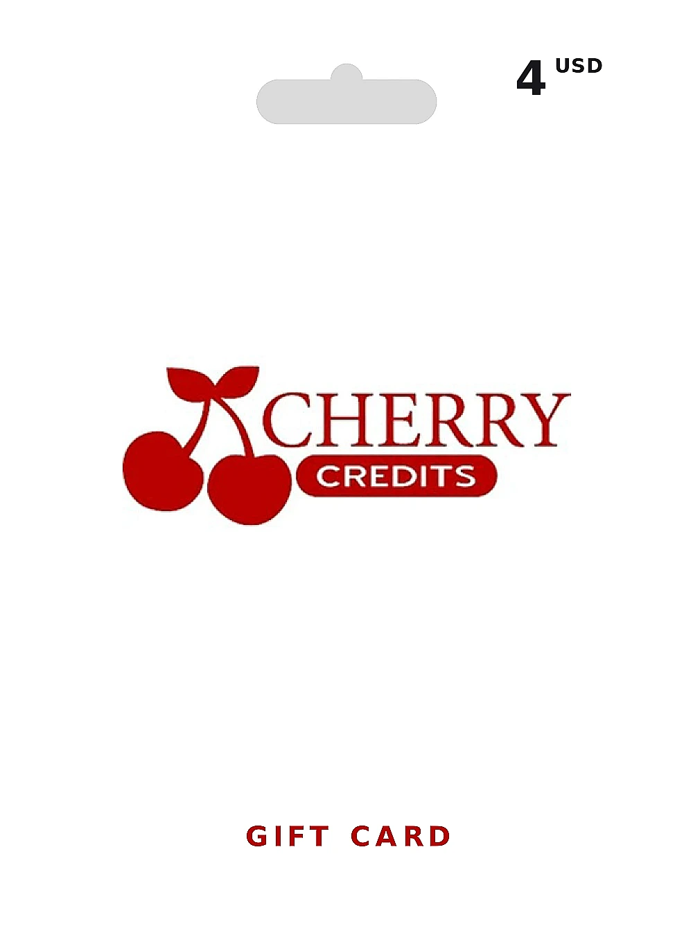 Cherry Credits GLC Gift Card 4 USD GLOBAL