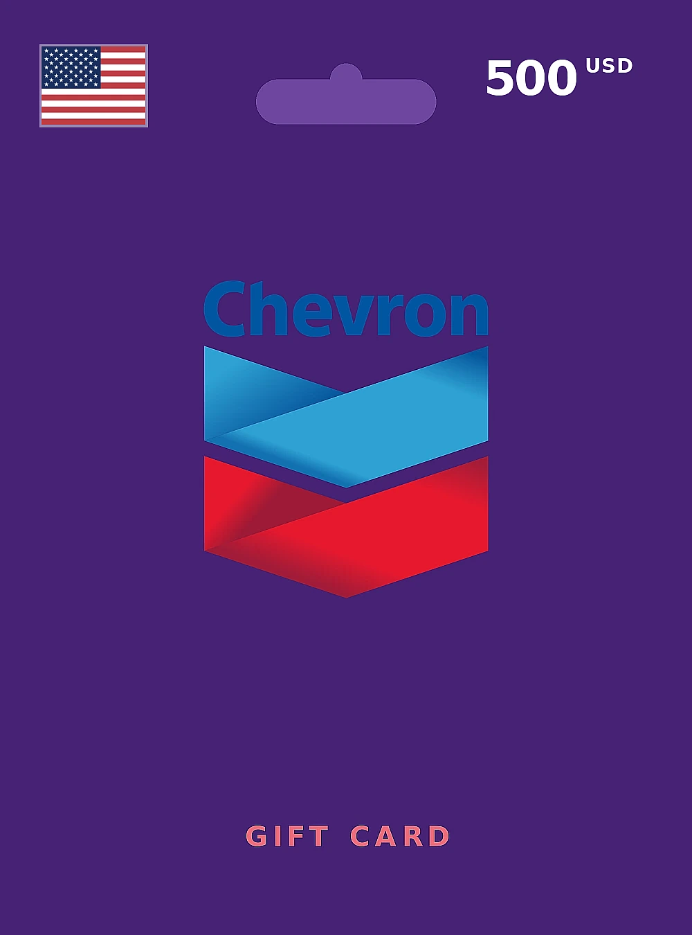 Chevron Gift Card 500 USD UNITED STATES