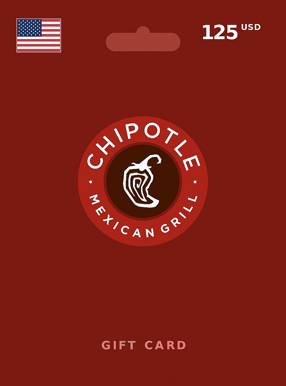 Chipotle Gift Card 125 USD UNITED STATES