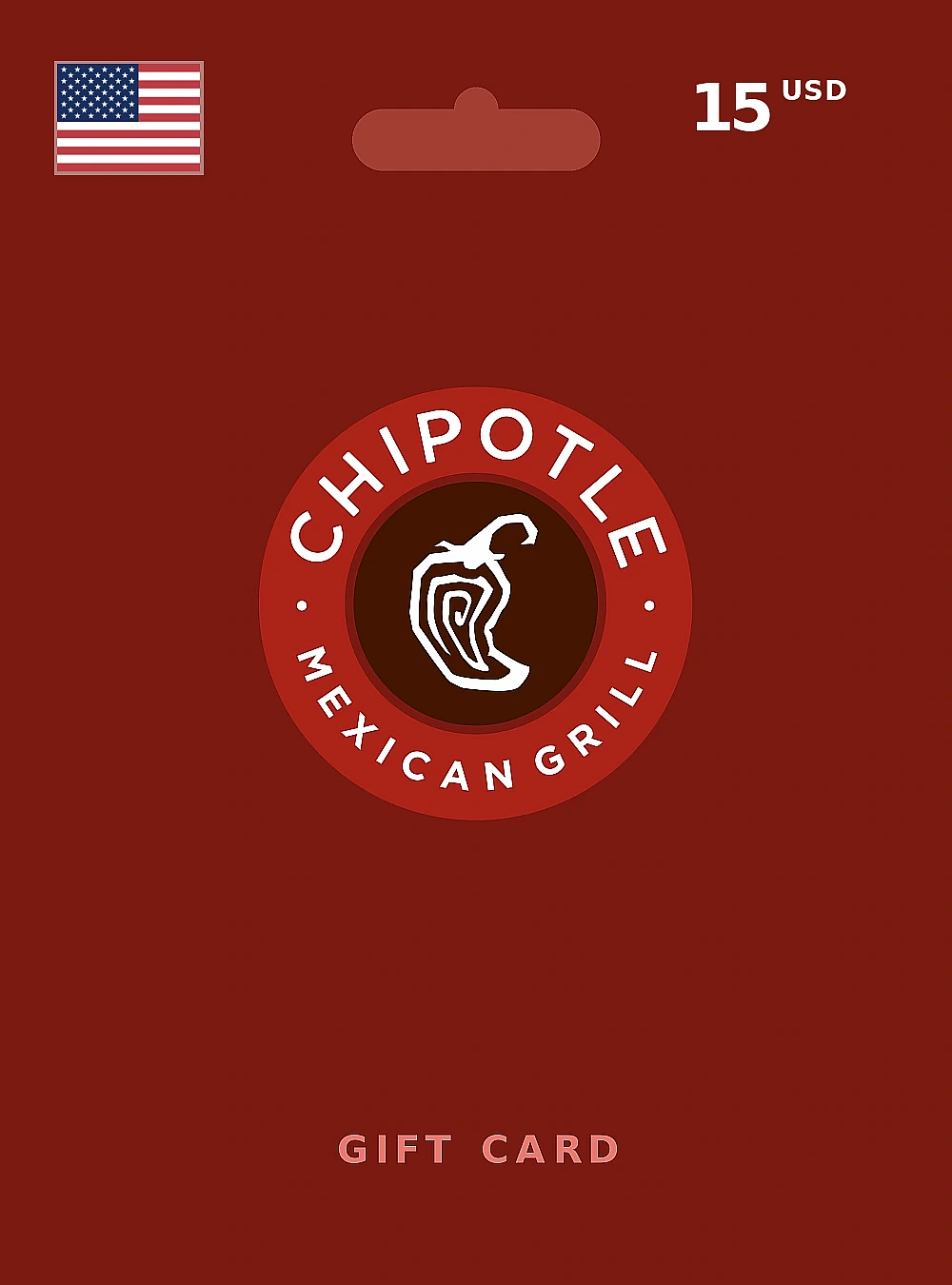 Chipotle Gift Card 15 USD UNITED STATES