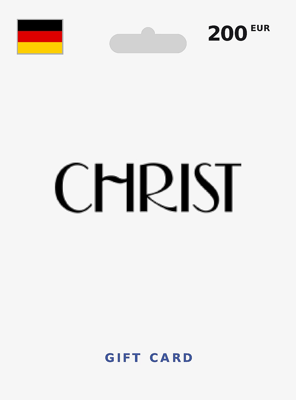 CHRIST Gift Card 200 EUR GERMANY