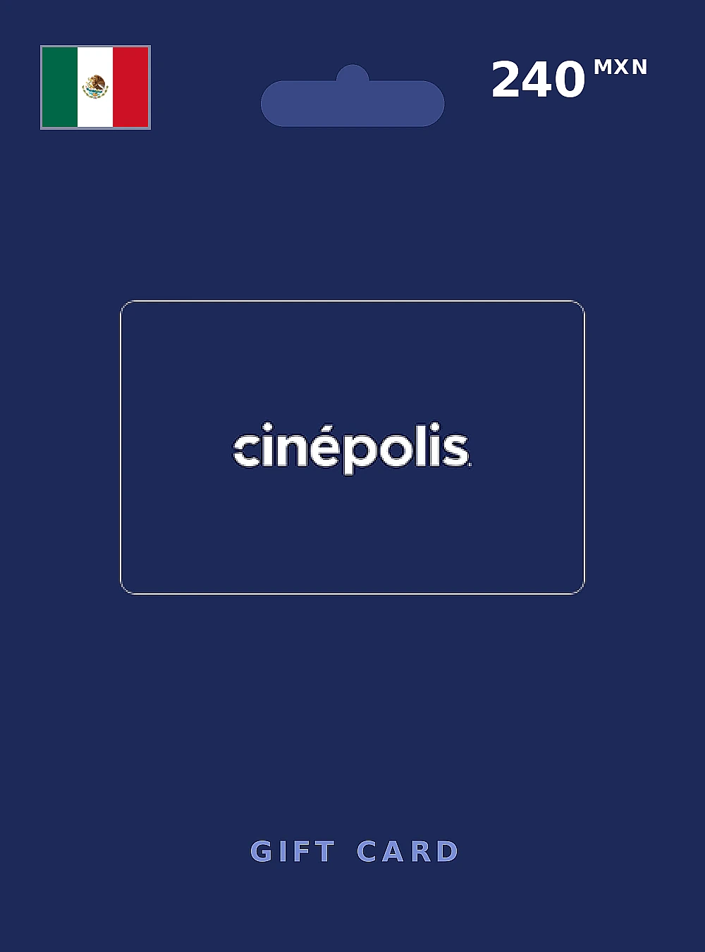 Cinepolis Gift Card 240 MXN MEXICO