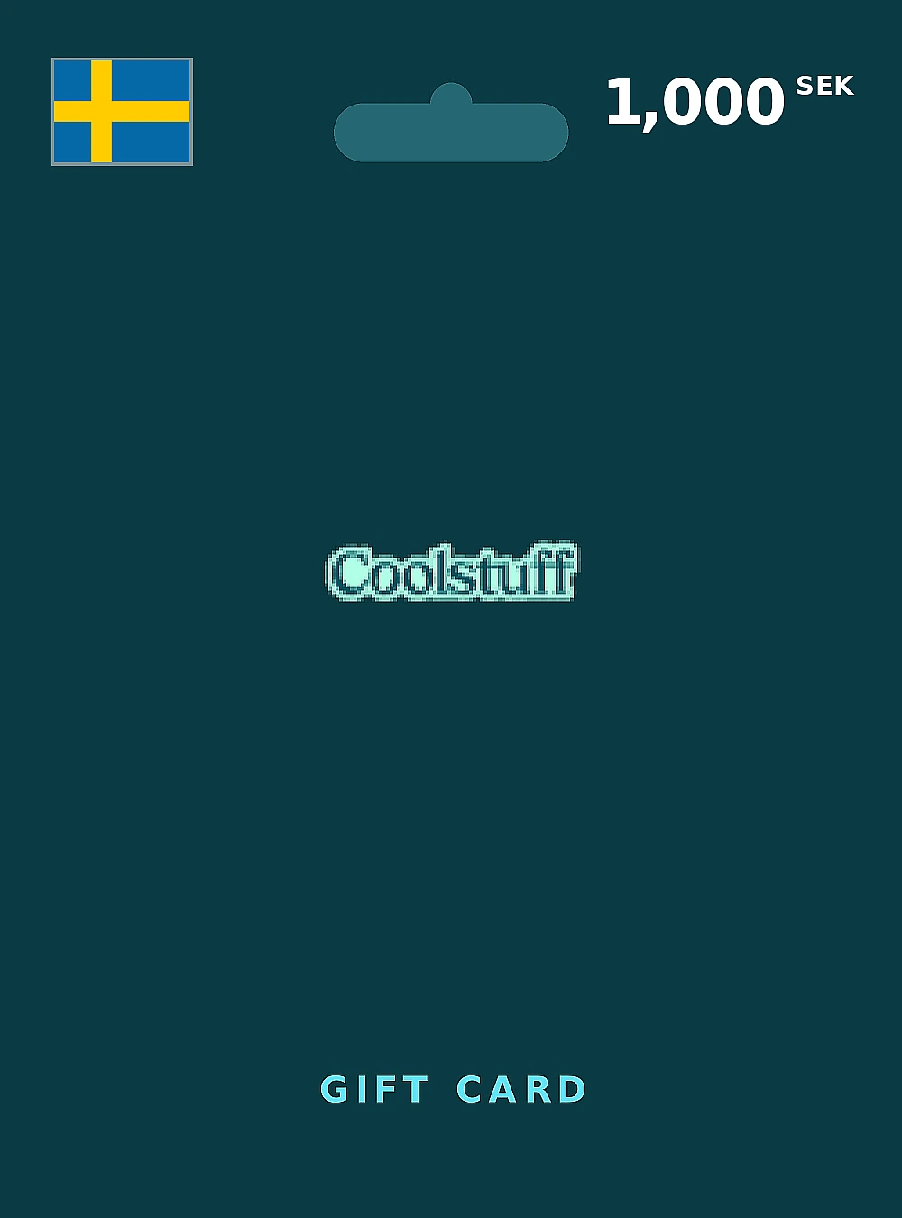 Coolstuff Gift Card 1000 SEK SWEDEN