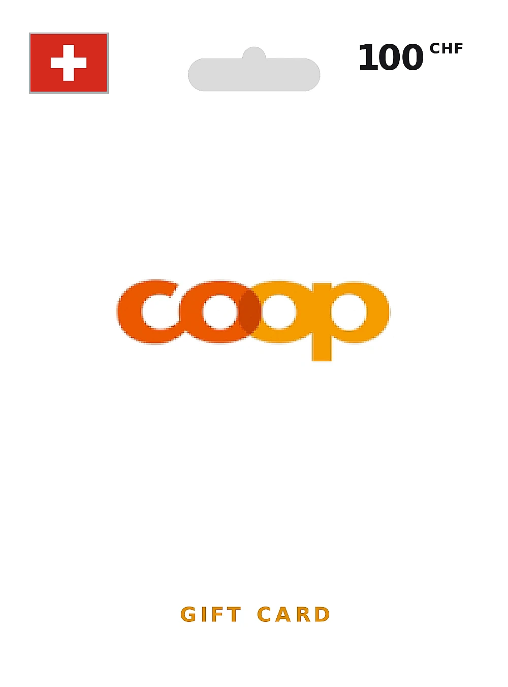 Coop Gift Card 100 CHF SWITZERLAND