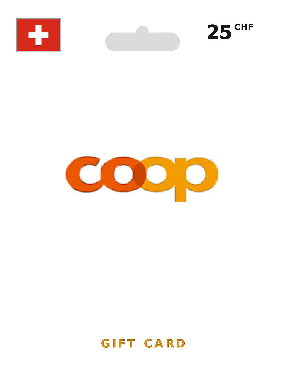 Coop Gift Card 25 CHF SWITZERLAND