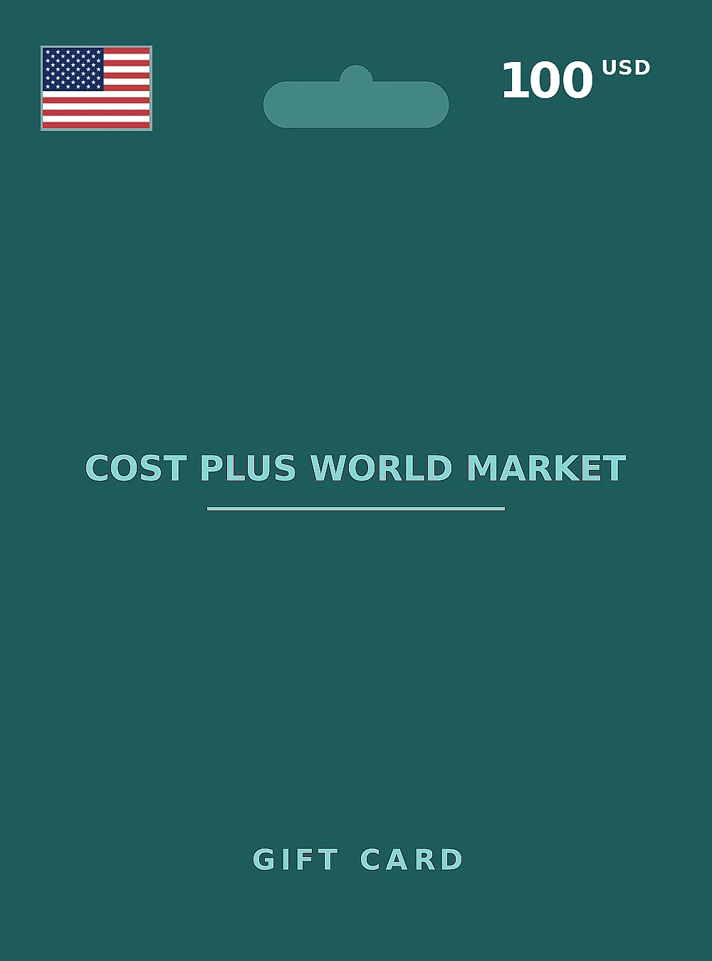 Cost Plus World Market Gift Card 100 USD UNITED STATES
