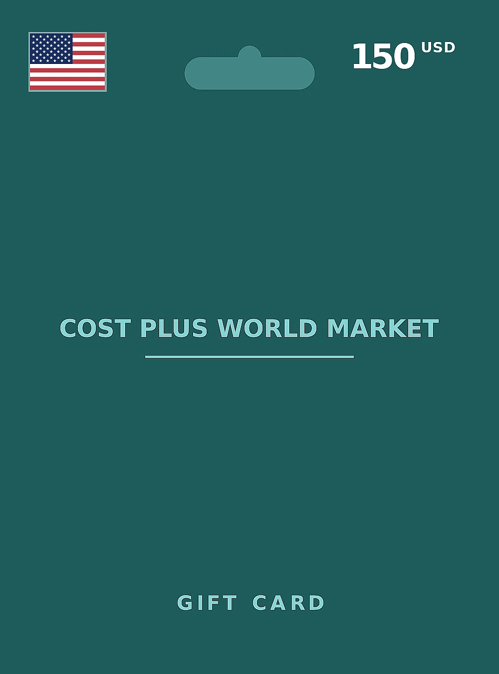 Cost Plus World Market Gift Card 150 USD UNITED STATES