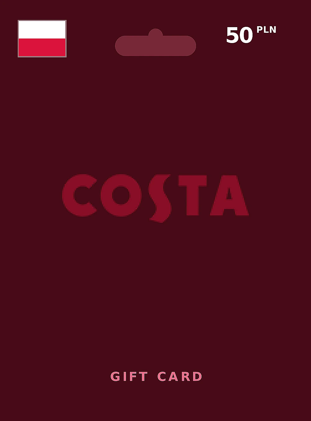 Costa Coffee Gift Card 50 PLN POLAND