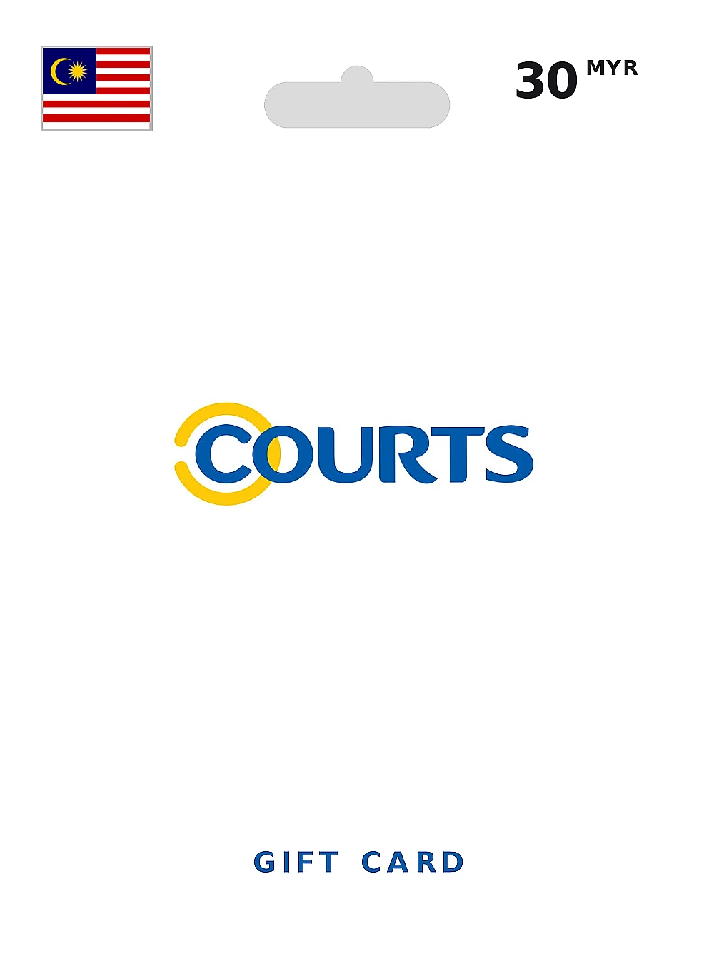 Courts MY Corporate All Card Gift Card 30 MYR MALAYSIA