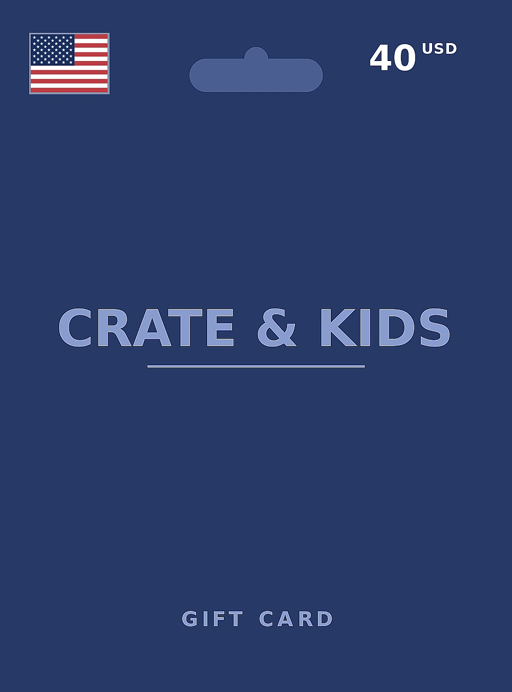 Crate & Kids Gift Card 40 USD UNITED STATES