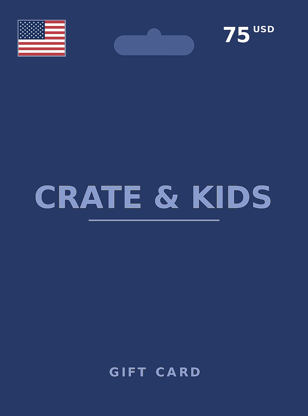 Crate & Kids Gift Card 75 USD UNITED STATES