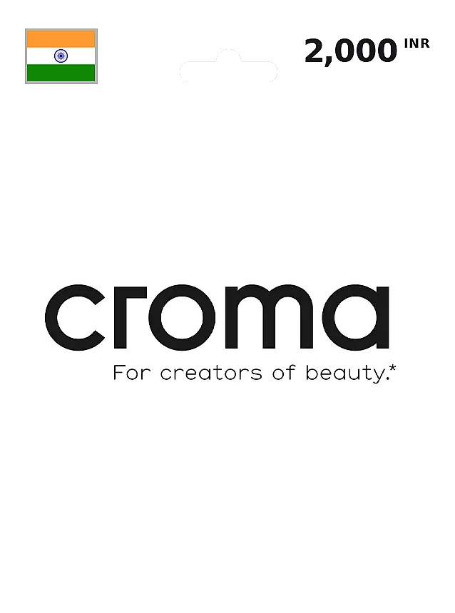 Croma Gift Card 2000 INR INDIA