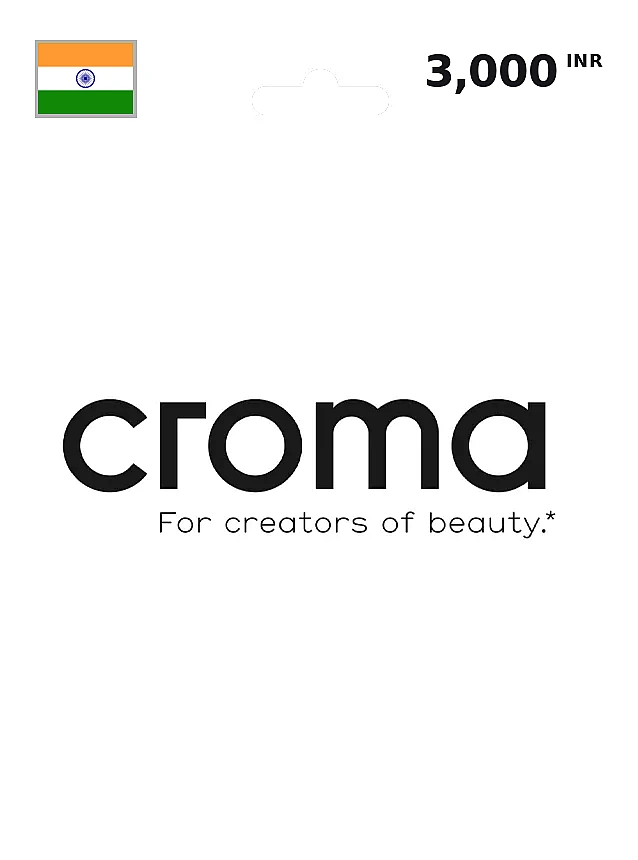 Croma Gift Card 3000 INR INDIA
