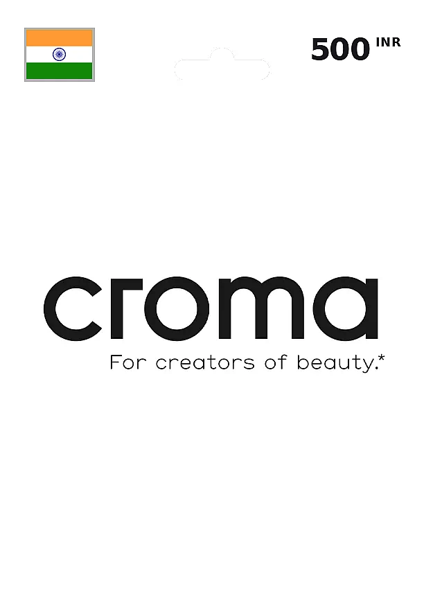 Croma Gift Card 500 INR INDIA