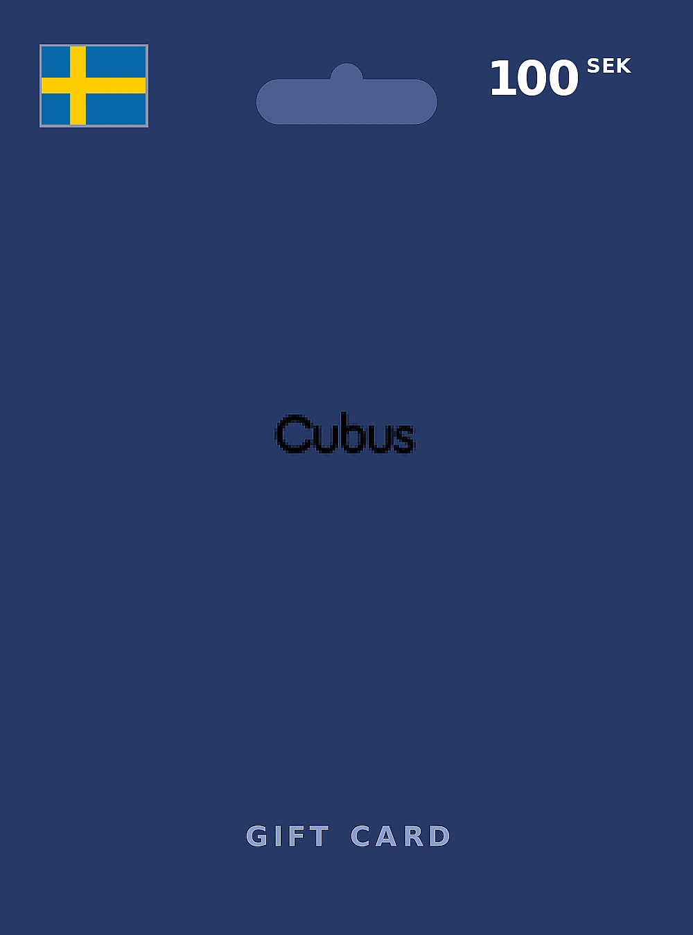 Cubus Gift Card 100 SEK SWEDEN