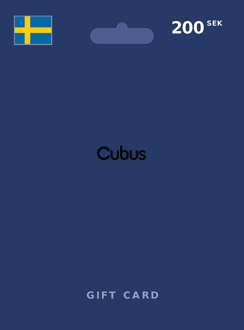 Cubus Gift Card 200 SEK SWEDEN