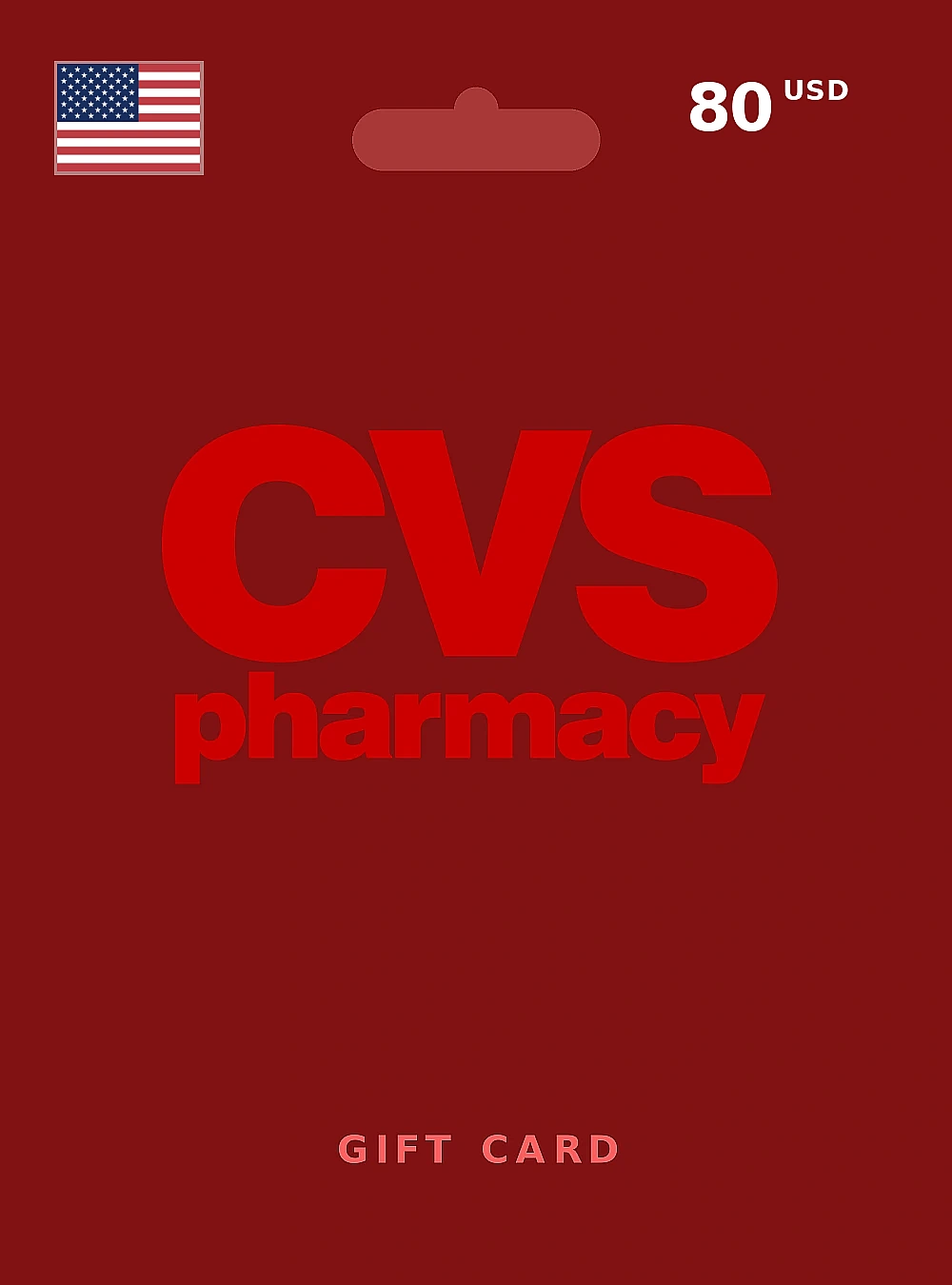 CVS Pharmacy Gift Card 80 USD UNITED STATES
