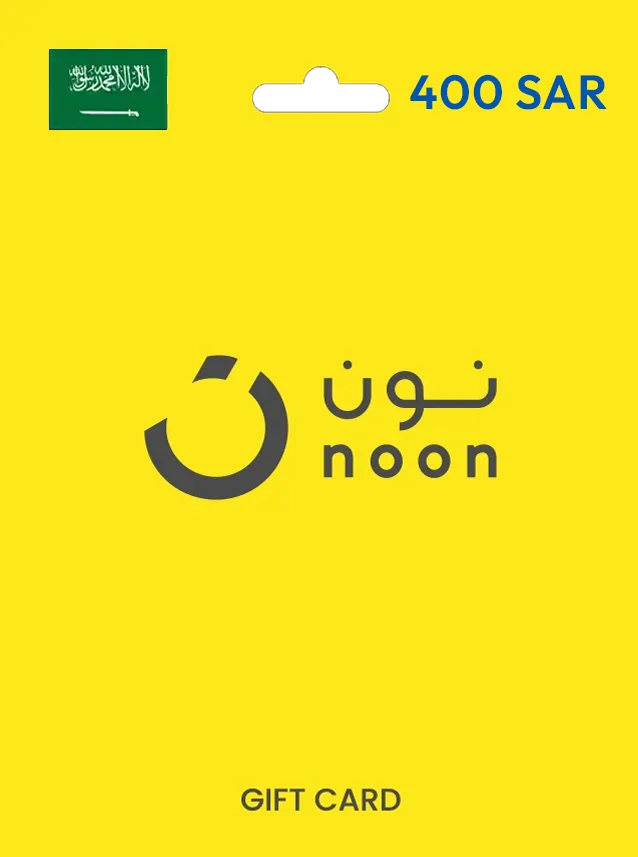 Noon Gift Card KSA 400 SAR