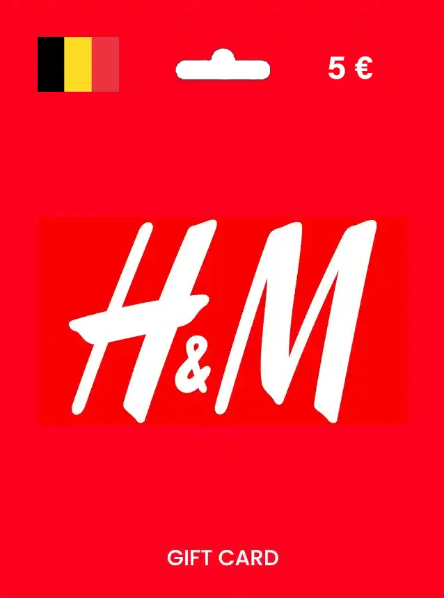 H&M Gift Card BELGIUM 5 EUR