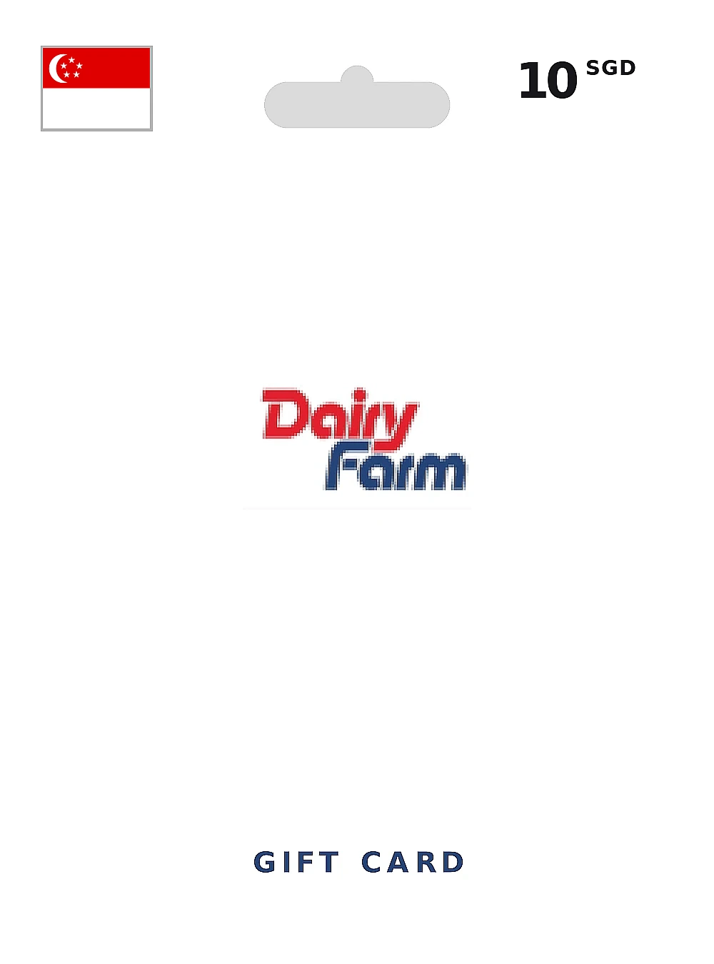 Dairy Farm Group Gift Card 10 SGD SINGAPORE