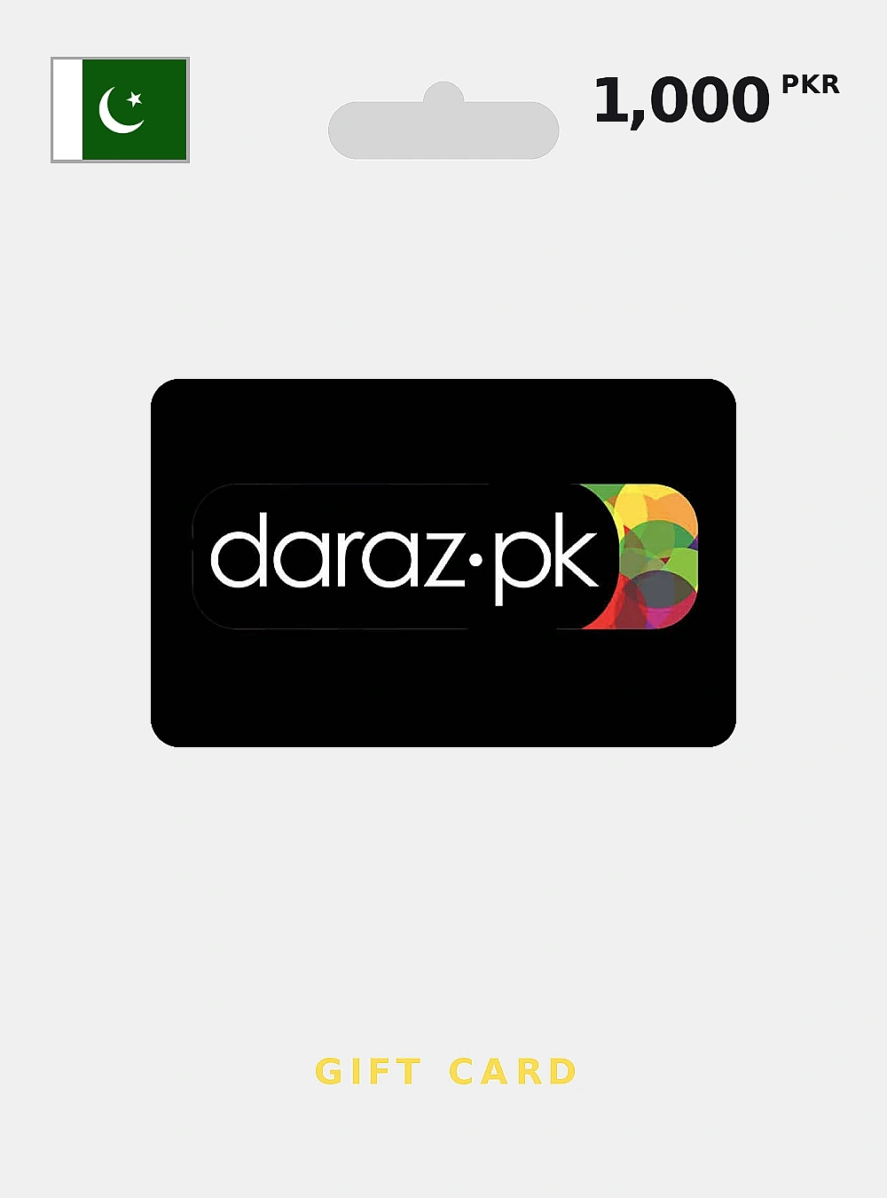 Daraz.pk Gift Card 1000 PKR PAKISTAN