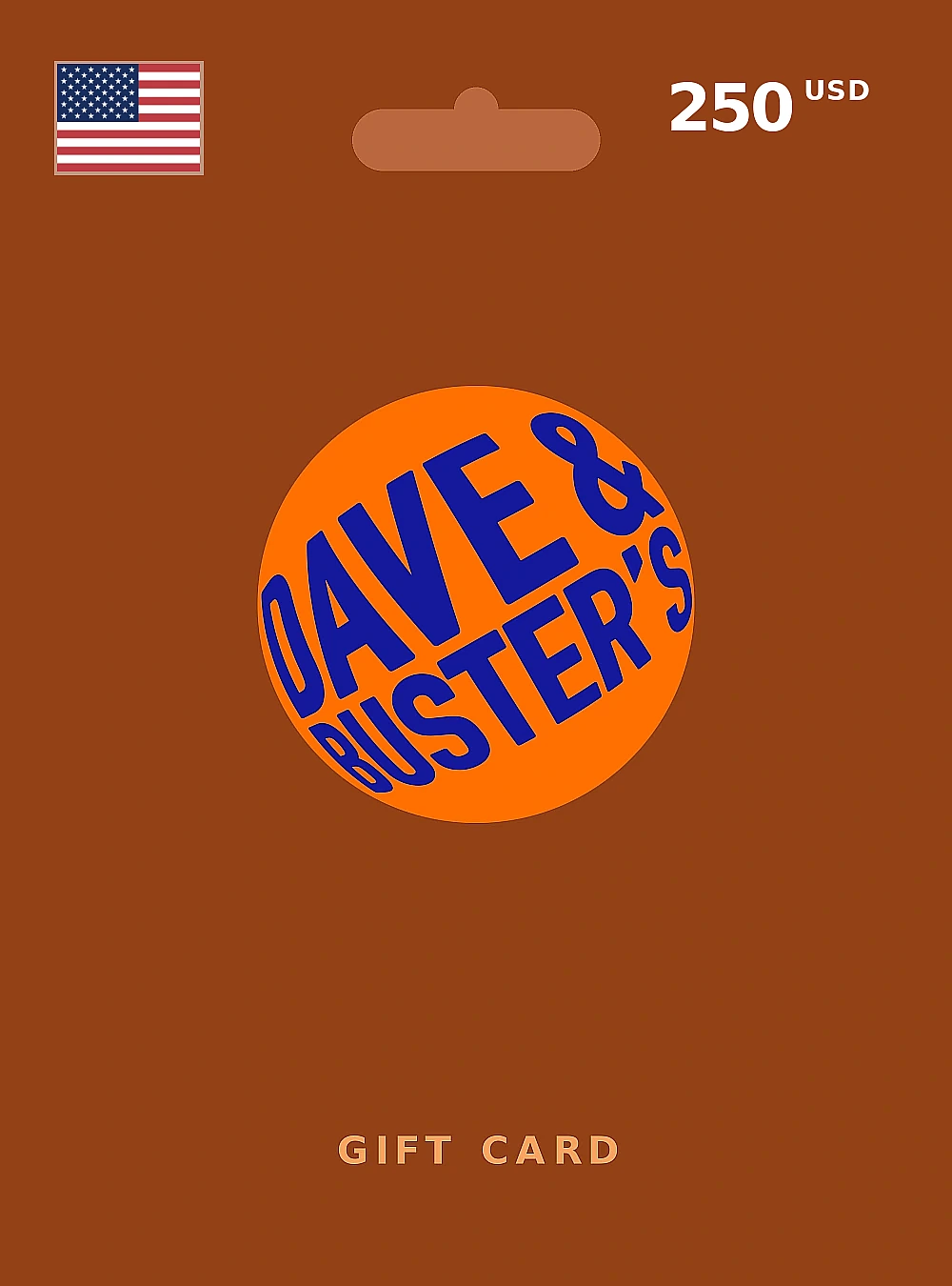 Dave & Buster's Gift Card 250 USD UNITED STATES