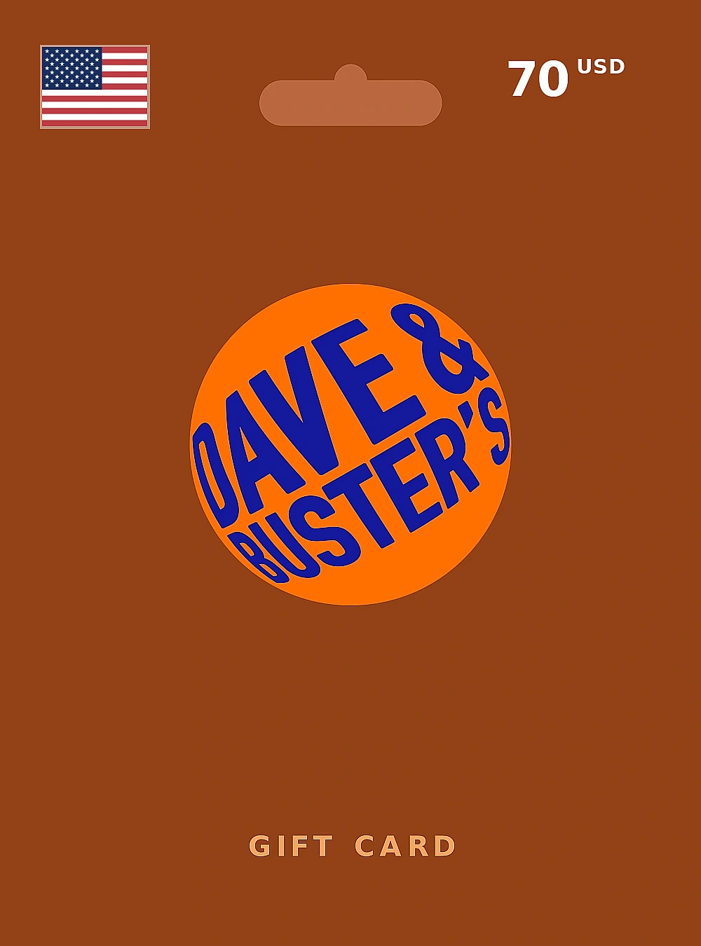 Dave & Buster's Gift Card 70 USD UNITED STATES