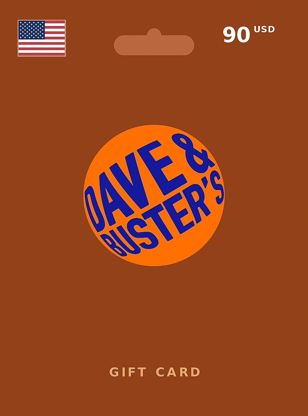Dave & Buster's Gift Card 90 USD UNITED STATES