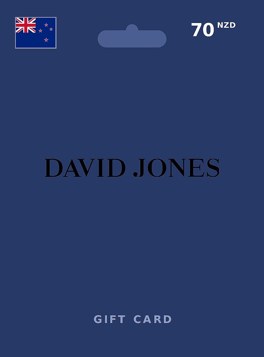 David Jones Gift Card 70 NZD NEW ZEALAND
