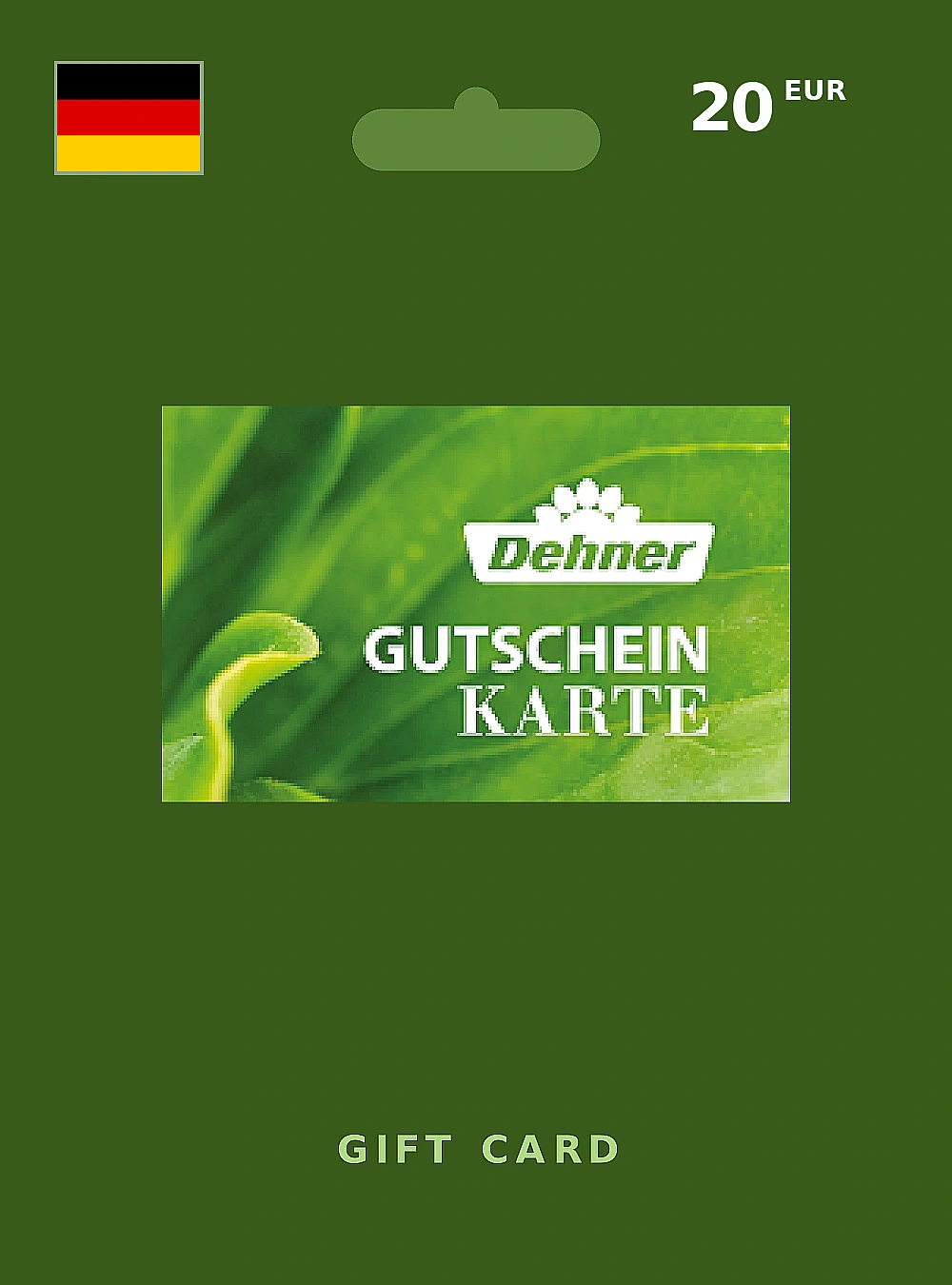 Dehner Gift Card 20 EUR GERMANY