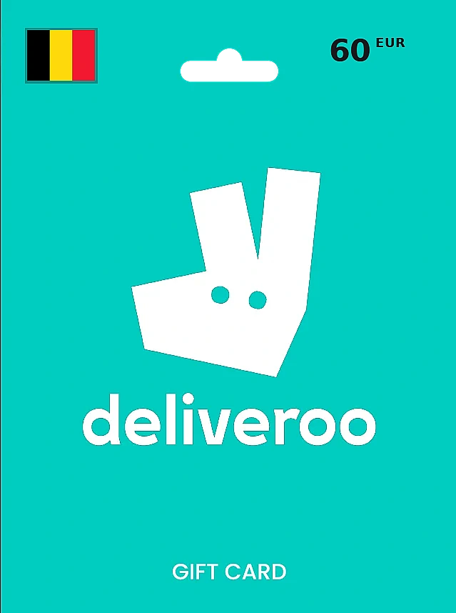 Deliveroo Gift Card 60 EUR BELGIUM