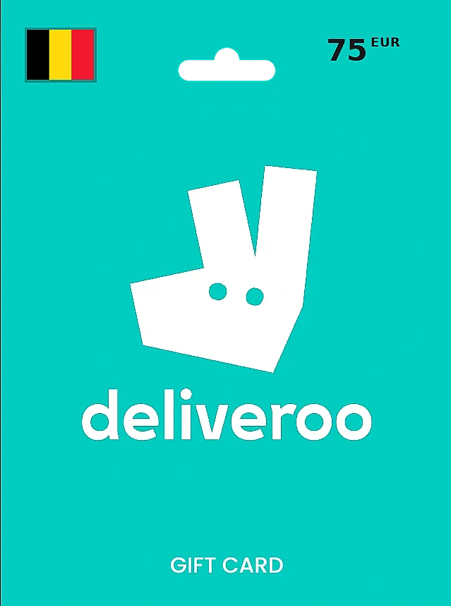 Deliveroo Gift Card 75 EUR BELGIUM