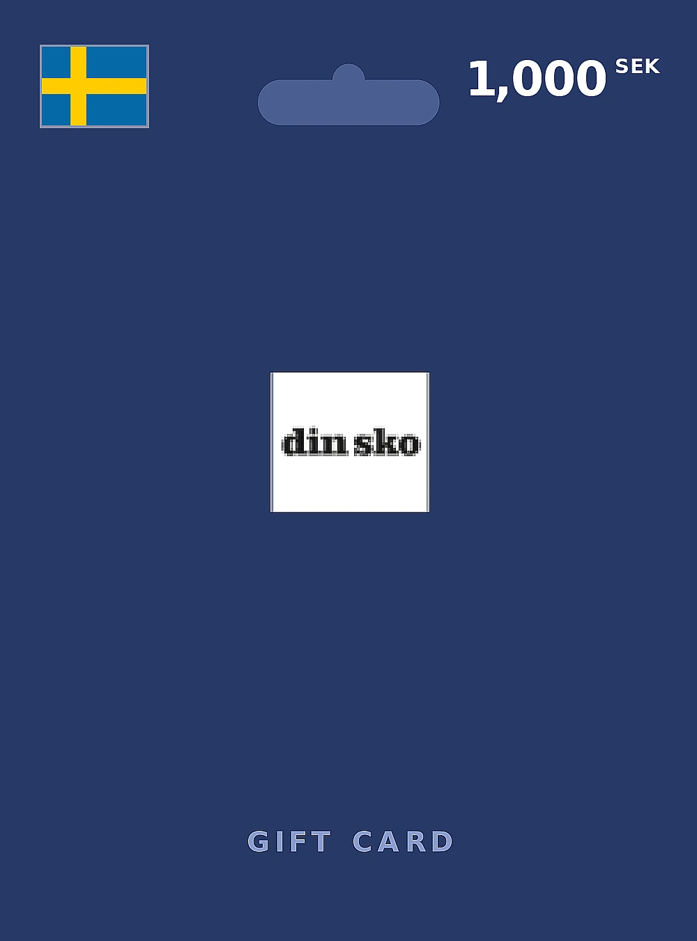 DinSko Gift Card 1000 SEK SWEDEN