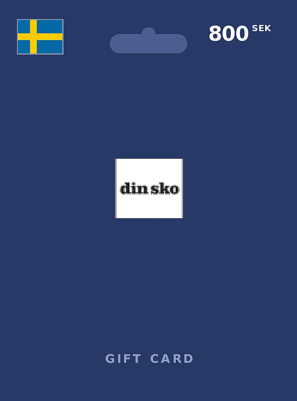 DinSko Gift Card 800 SEK SWEDEN
