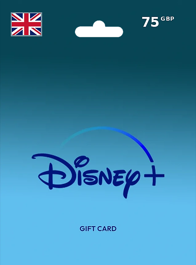 Disney + Gift Card 75 GBP UNITED KINGDOM