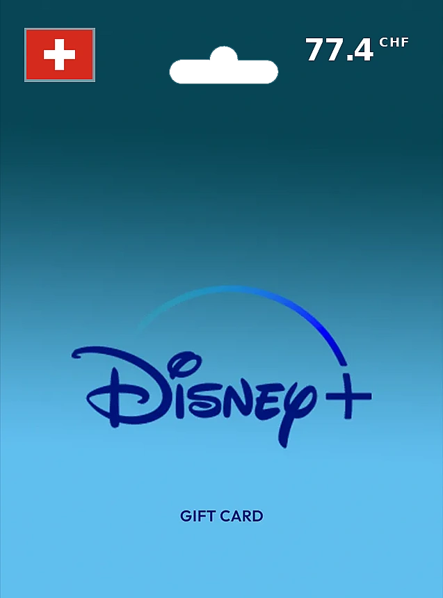 Disney+ Gift Card 6 Months SWIZERLAND