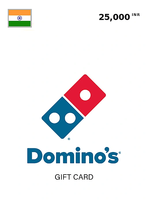Dominos Gift Card 25000 INR INDIA