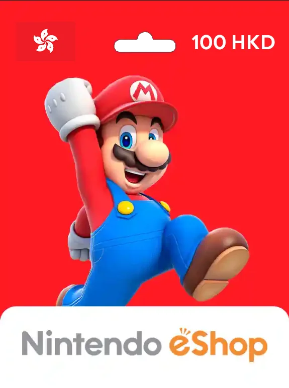 Nintendo Gift Card 100 HKD HONG KONG