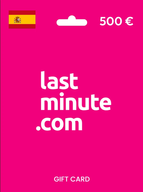 Lastminute.com Gift Card 500 EUR SPAIN