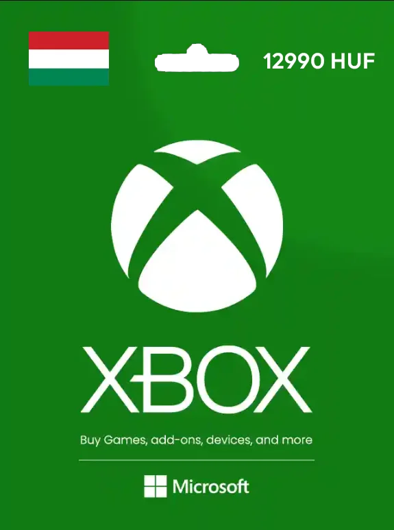 Xbox Live Gift Card 12990 HUF HUNGARY