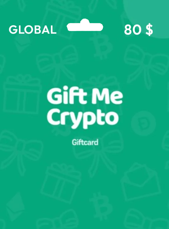 Gift Me Crypto Gift Card 80 USD GLOBAL