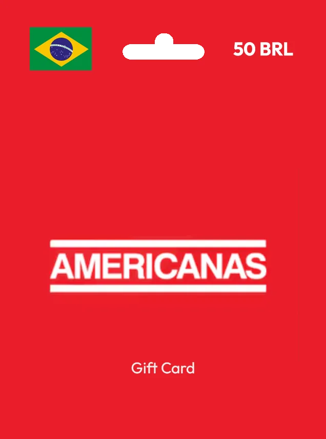 Americanas Gift Card 50 BRL BRAZIL
