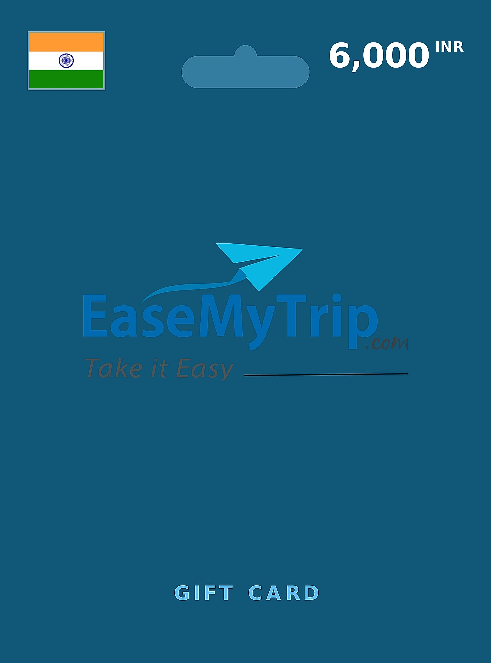 Ease My Trip Gift Card 6000 INR INDIA