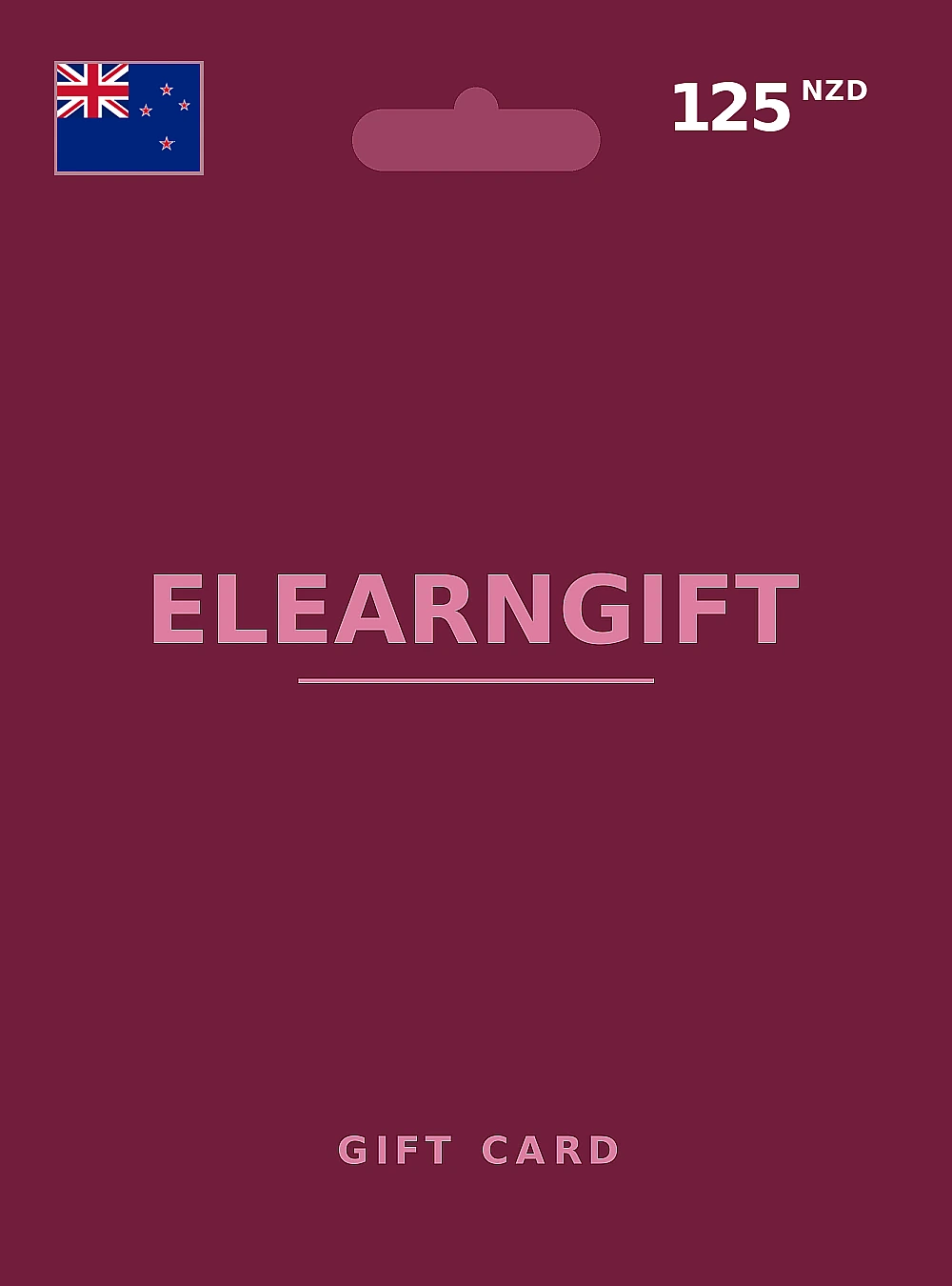 eLearnGift Gift Card 125 NZD NEW ZEALAND