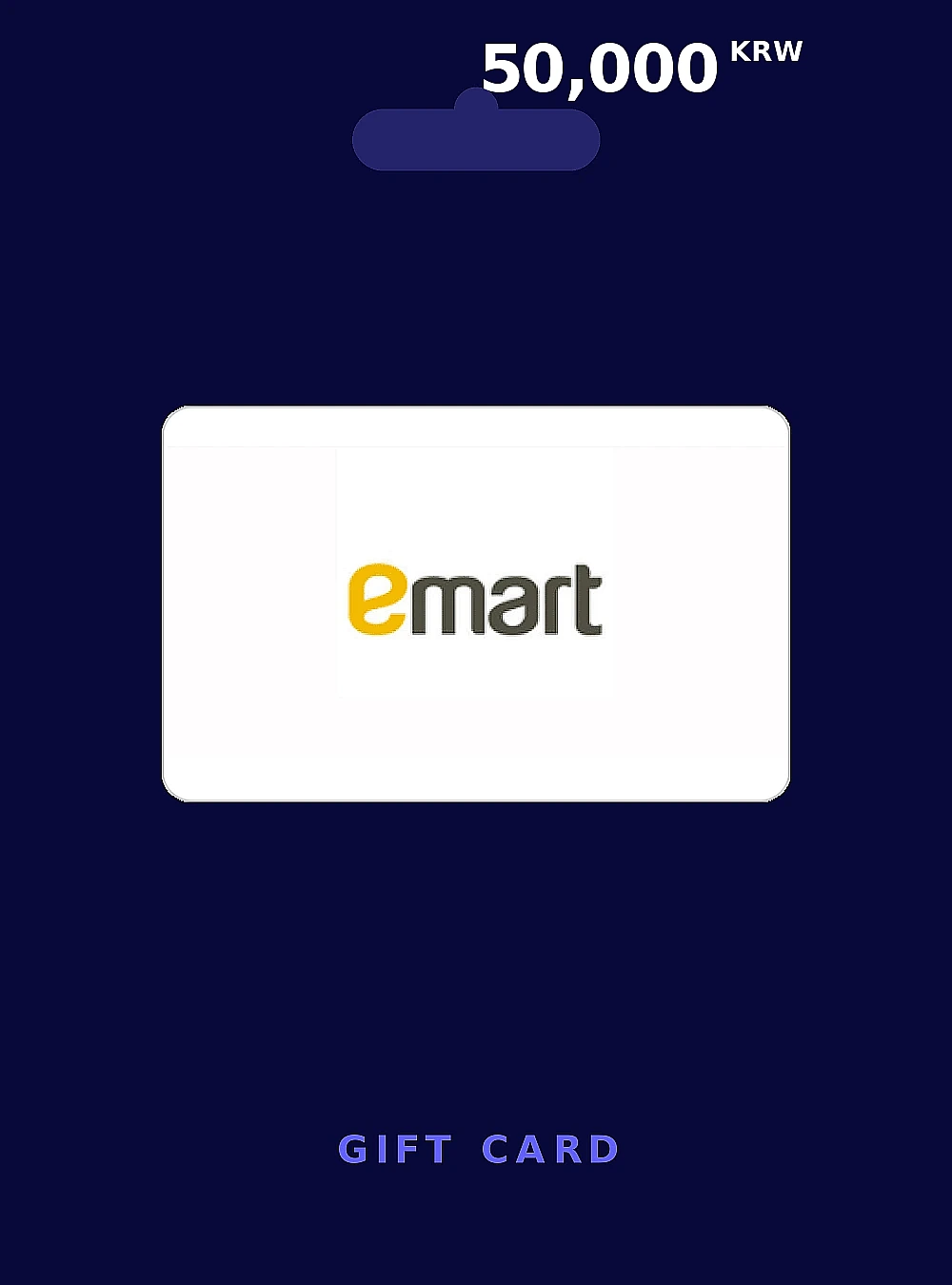 Emart Traders Gift Card 50000 KRW KOREA